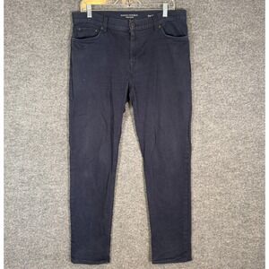 Banana Republic Jeans Mens 34x32 Blue Traveler Slim Fit Stretch Casual Pants